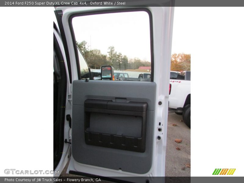 Oxford White / Steel 2014 Ford F250 Super Duty XL Crew Cab 4x4