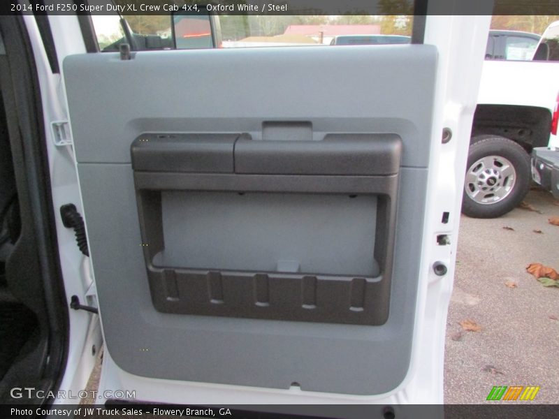 Oxford White / Steel 2014 Ford F250 Super Duty XL Crew Cab 4x4