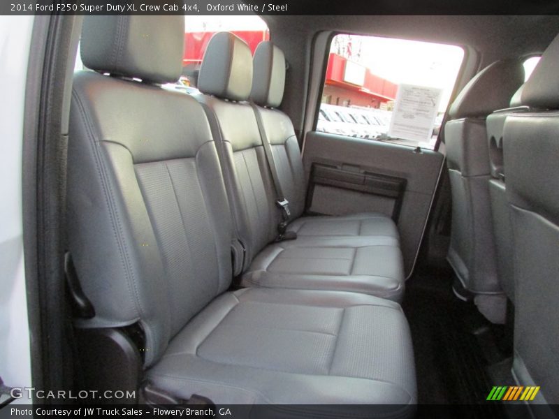 Oxford White / Steel 2014 Ford F250 Super Duty XL Crew Cab 4x4