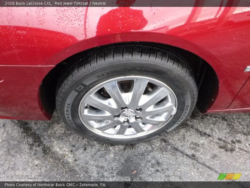 Red Jewel Tintcoat / Neutral 2008 Buick LaCrosse CXL