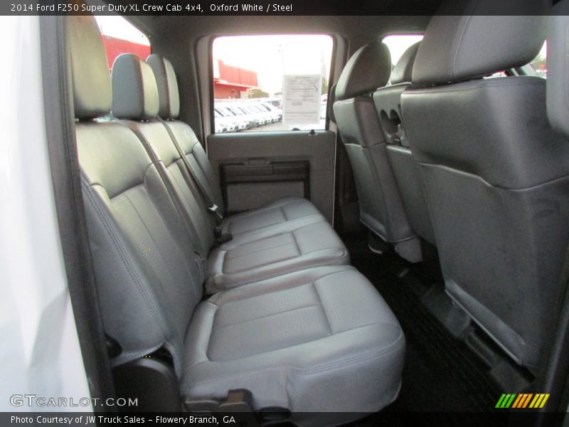 Oxford White / Steel 2014 Ford F250 Super Duty XL Crew Cab 4x4