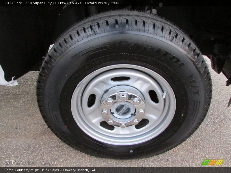 Oxford White / Steel 2014 Ford F250 Super Duty XL Crew Cab 4x4