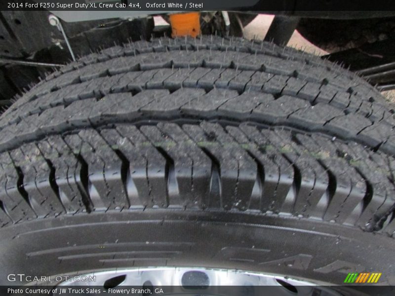 Oxford White / Steel 2014 Ford F250 Super Duty XL Crew Cab 4x4