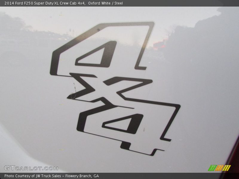 Oxford White / Steel 2014 Ford F250 Super Duty XL Crew Cab 4x4