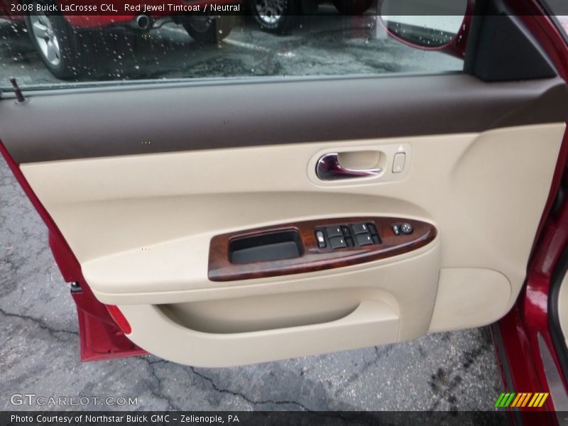 Red Jewel Tintcoat / Neutral 2008 Buick LaCrosse CXL