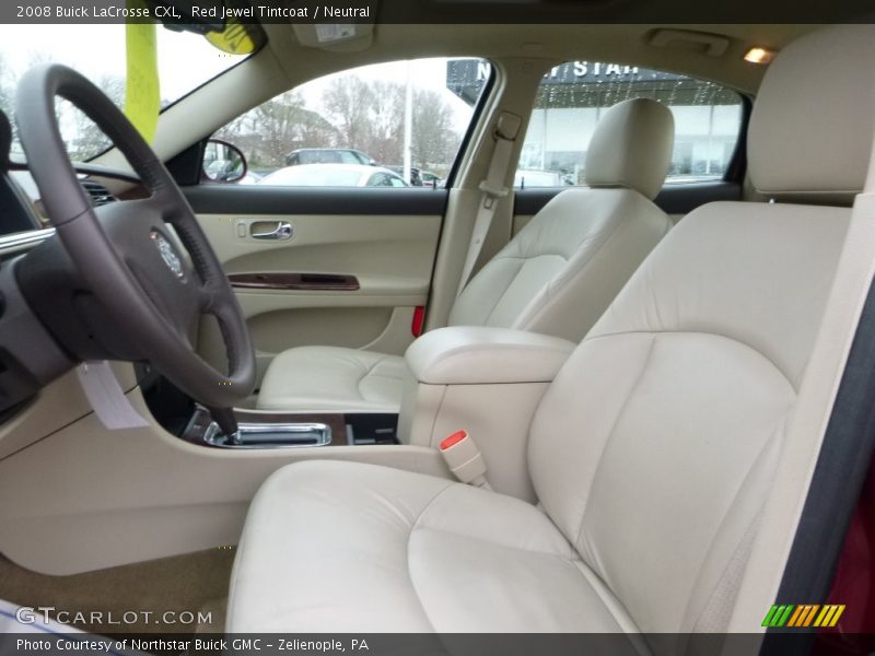 Red Jewel Tintcoat / Neutral 2008 Buick LaCrosse CXL