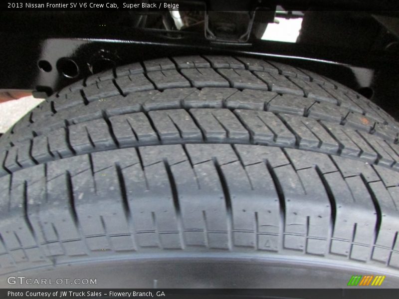 Super Black / Beige 2013 Nissan Frontier SV V6 Crew Cab
