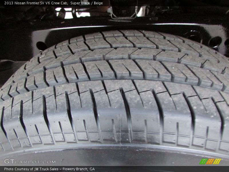 Super Black / Beige 2013 Nissan Frontier SV V6 Crew Cab