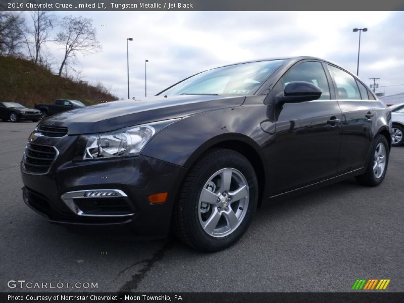 Tungsten Metallic / Jet Black 2016 Chevrolet Cruze Limited LT