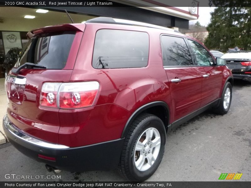 Red Jewel Tintcoat / Light Titanium 2010 GMC Acadia SLE
