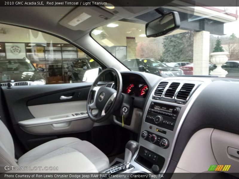 Red Jewel Tintcoat / Light Titanium 2010 GMC Acadia SLE