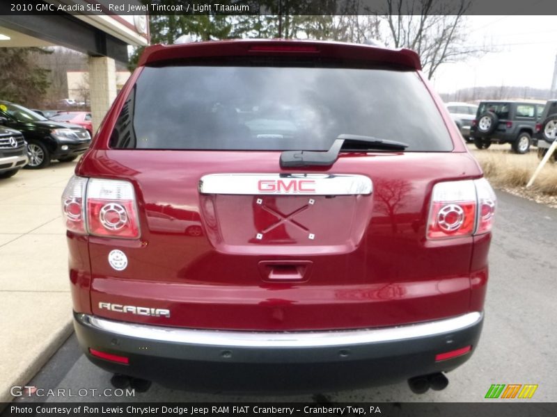 Red Jewel Tintcoat / Light Titanium 2010 GMC Acadia SLE