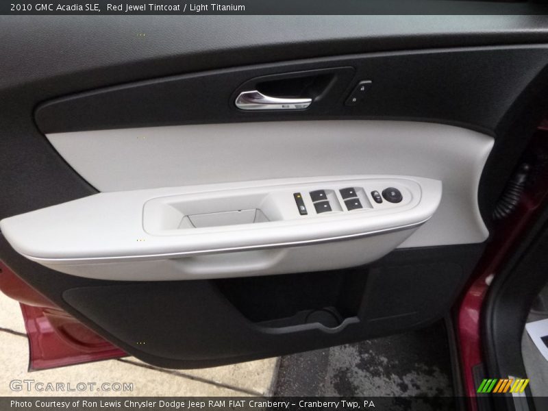 Red Jewel Tintcoat / Light Titanium 2010 GMC Acadia SLE