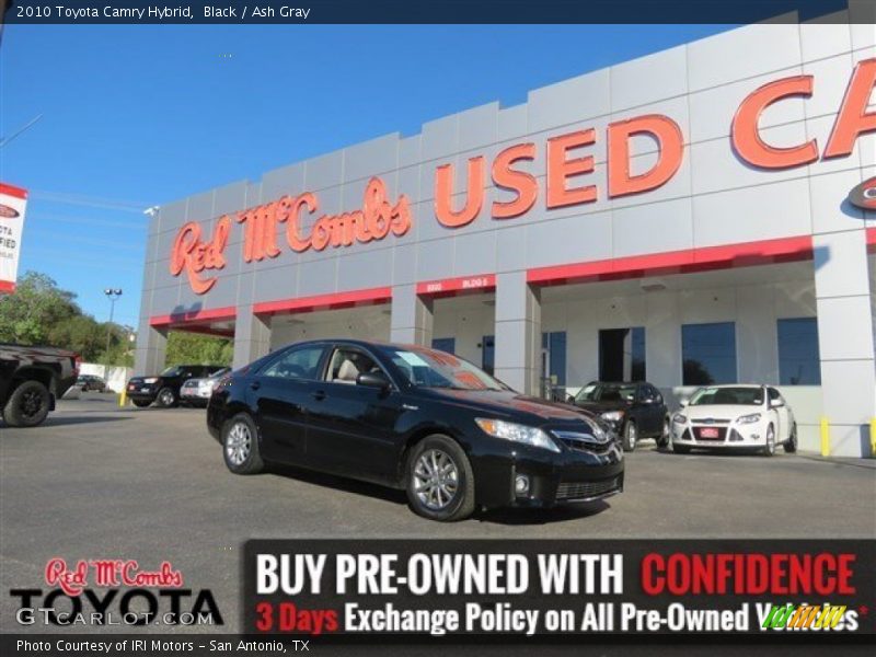 Black / Ash Gray 2010 Toyota Camry Hybrid