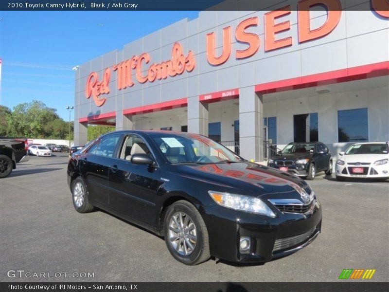 Black / Ash Gray 2010 Toyota Camry Hybrid