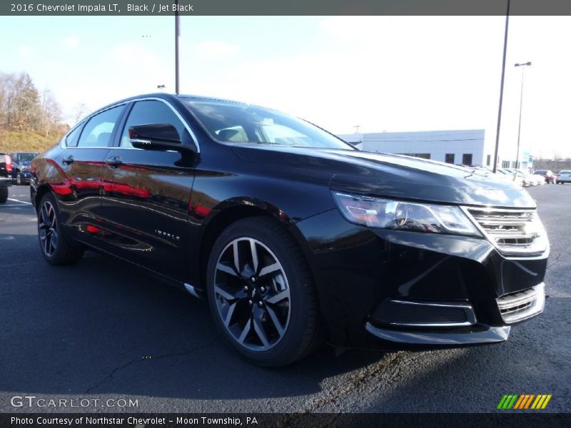 Black / Jet Black 2016 Chevrolet Impala LT