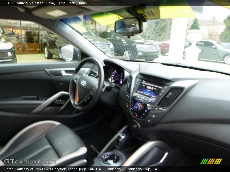 Ultra Black / Black 2013 Hyundai Veloster Turbo