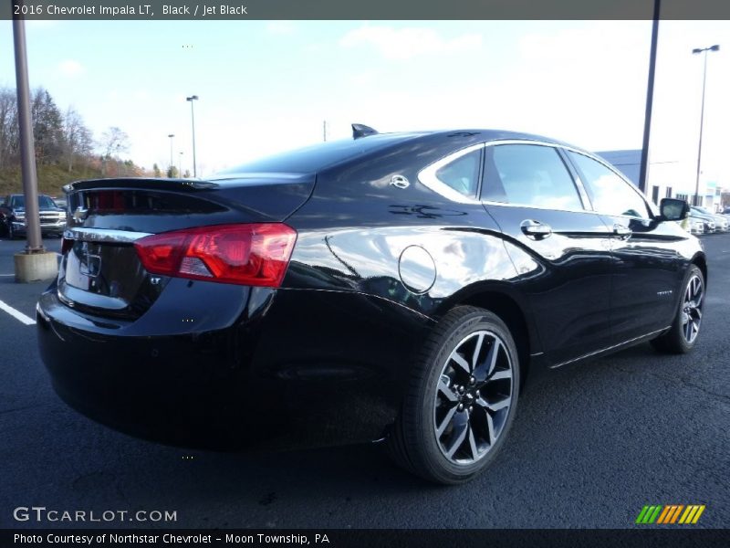 Black / Jet Black 2016 Chevrolet Impala LT