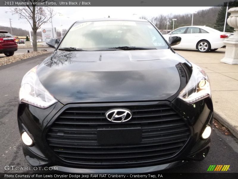 Ultra Black / Black 2013 Hyundai Veloster Turbo
