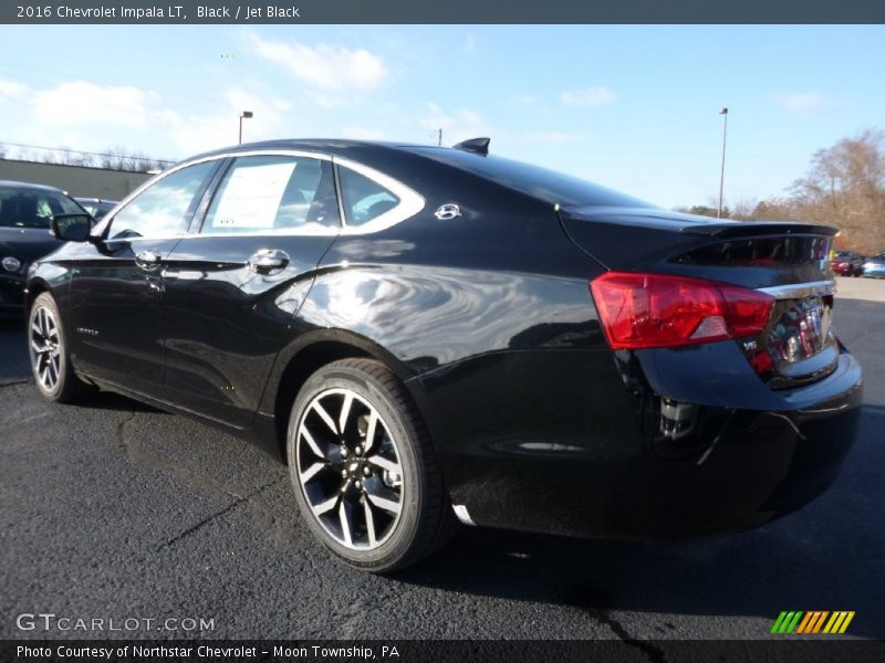 Black / Jet Black 2016 Chevrolet Impala LT