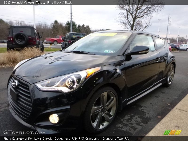 Ultra Black / Black 2013 Hyundai Veloster Turbo