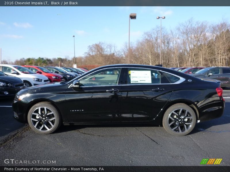 Black / Jet Black 2016 Chevrolet Impala LT