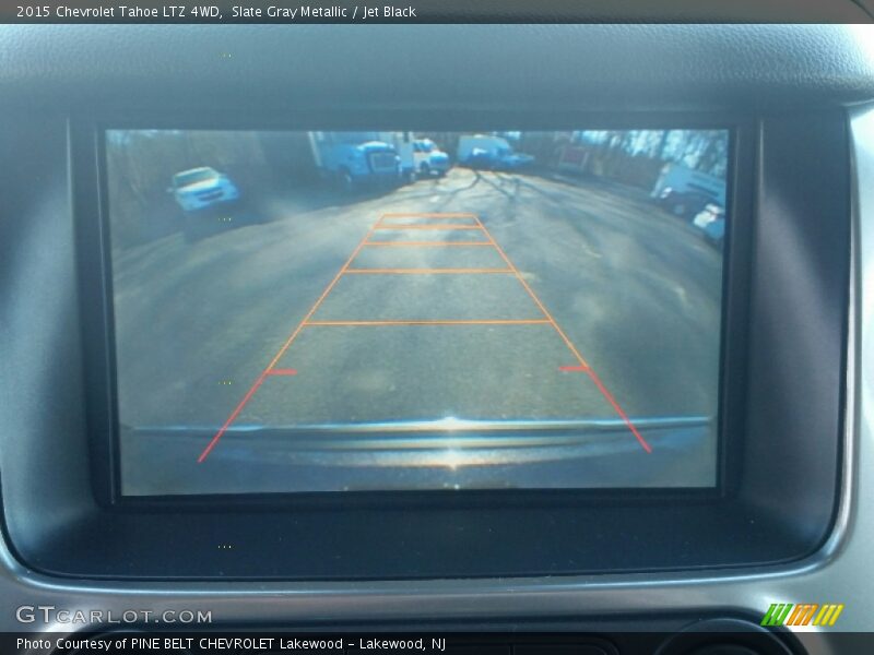 Slate Gray Metallic / Jet Black 2015 Chevrolet Tahoe LTZ 4WD