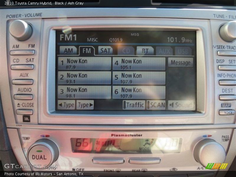 Black / Ash Gray 2010 Toyota Camry Hybrid