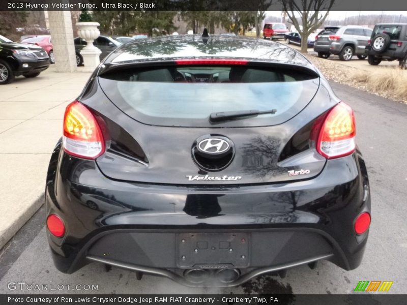 Ultra Black / Black 2013 Hyundai Veloster Turbo