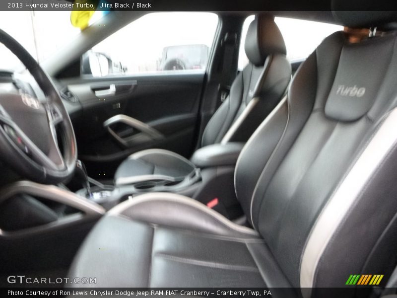 Ultra Black / Black 2013 Hyundai Veloster Turbo