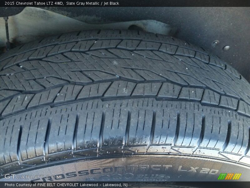 Slate Gray Metallic / Jet Black 2015 Chevrolet Tahoe LTZ 4WD