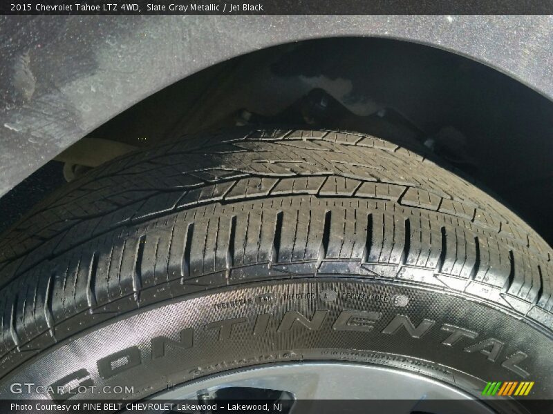 Slate Gray Metallic / Jet Black 2015 Chevrolet Tahoe LTZ 4WD