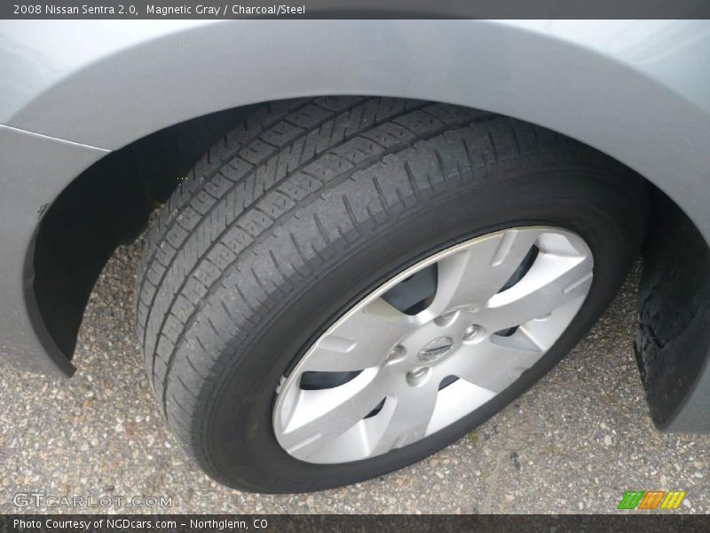 Magnetic Gray / Charcoal/Steel 2008 Nissan Sentra 2.0