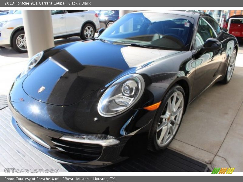 Black / Black 2013 Porsche 911 Carrera Coupe