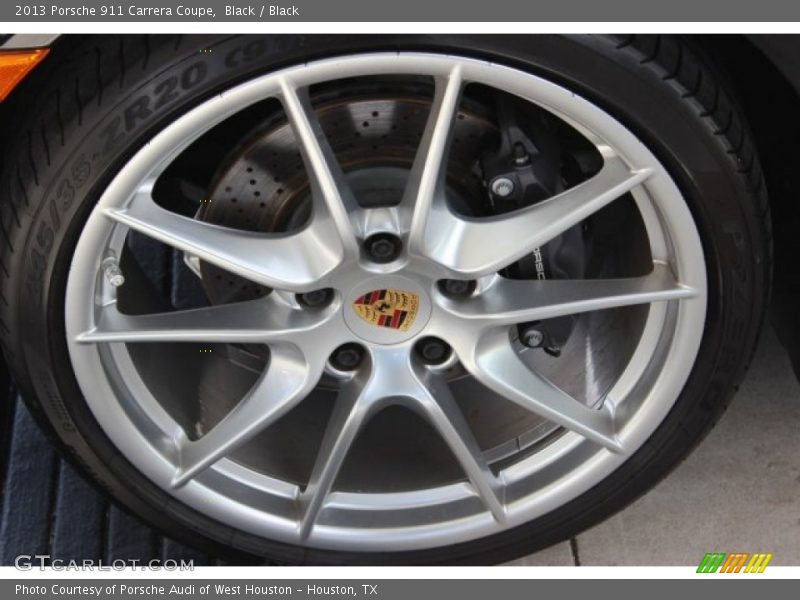 Black / Black 2013 Porsche 911 Carrera Coupe