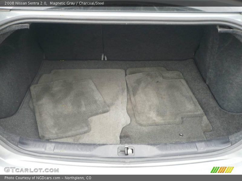 Magnetic Gray / Charcoal/Steel 2008 Nissan Sentra 2.0