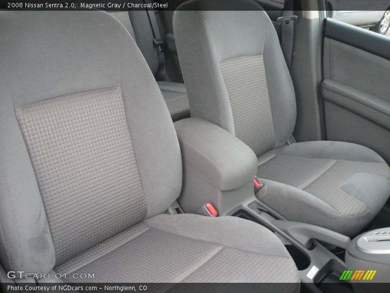 Magnetic Gray / Charcoal/Steel 2008 Nissan Sentra 2.0