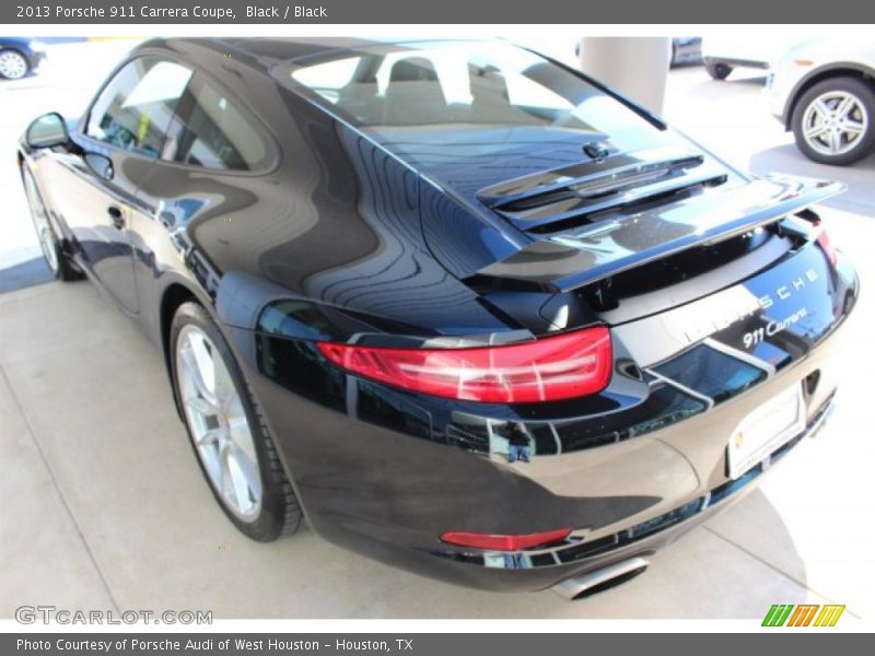 Black / Black 2013 Porsche 911 Carrera Coupe