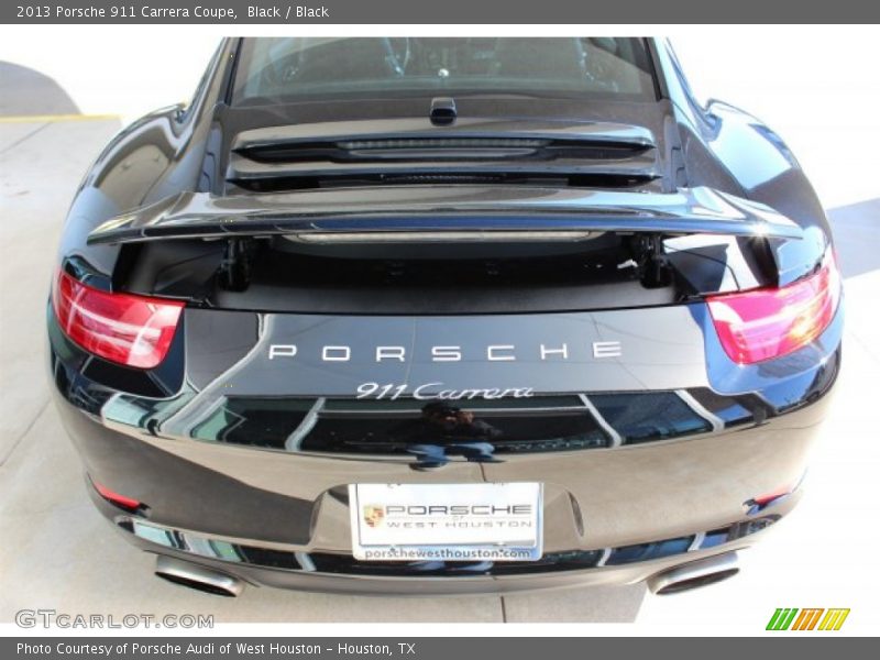 Black / Black 2013 Porsche 911 Carrera Coupe