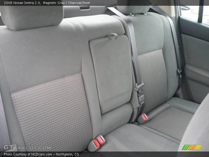 Magnetic Gray / Charcoal/Steel 2008 Nissan Sentra 2.0