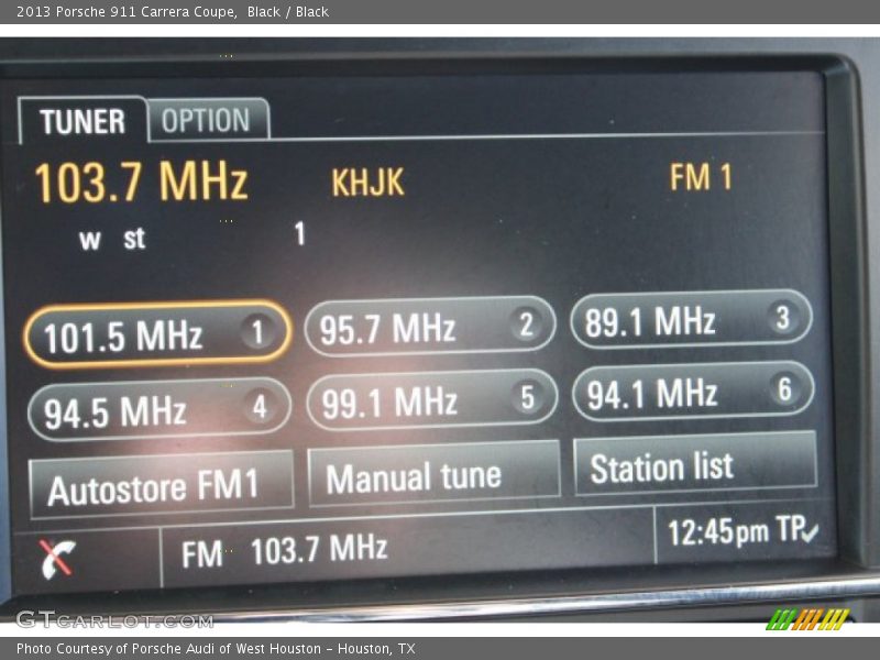 Black / Black 2013 Porsche 911 Carrera Coupe