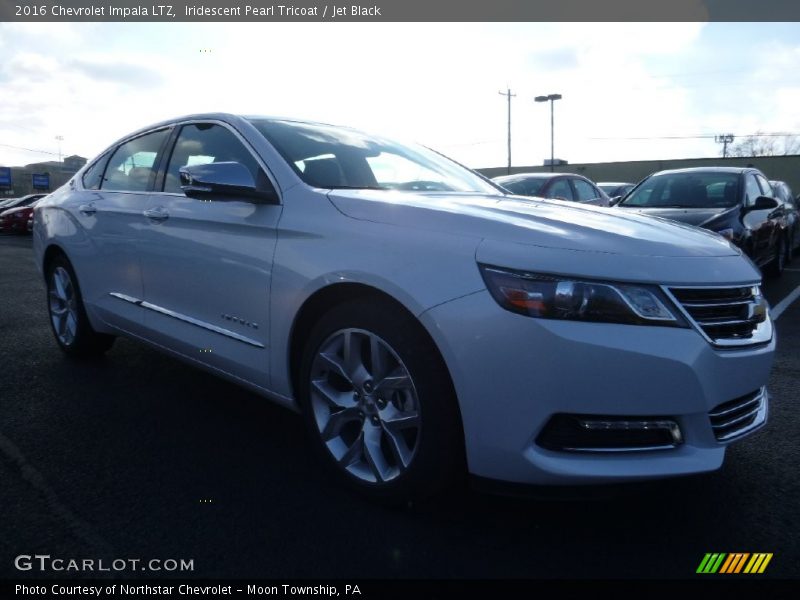 Iridescent Pearl Tricoat / Jet Black 2016 Chevrolet Impala LTZ