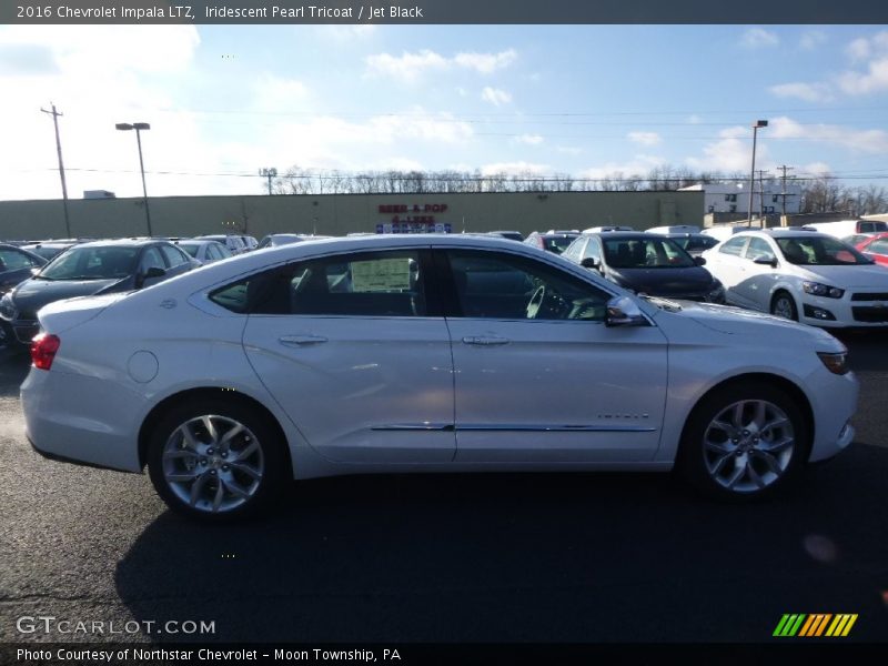 Iridescent Pearl Tricoat / Jet Black 2016 Chevrolet Impala LTZ