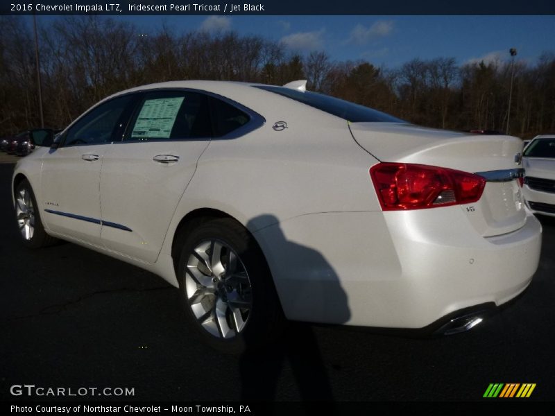 Iridescent Pearl Tricoat / Jet Black 2016 Chevrolet Impala LTZ