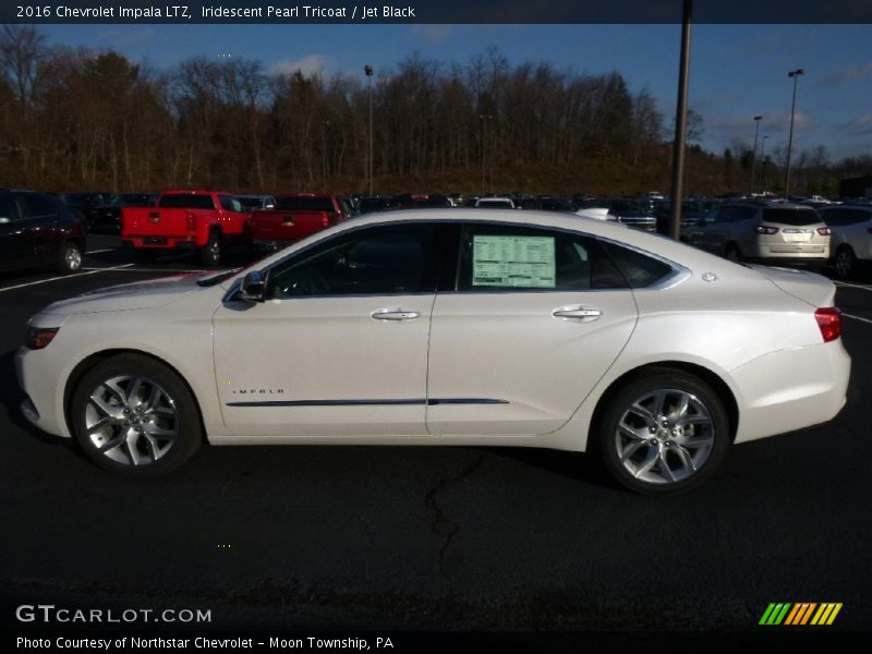Iridescent Pearl Tricoat / Jet Black 2016 Chevrolet Impala LTZ