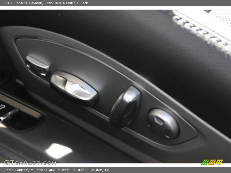Dark Blue Metallic / Black 2015 Porsche Cayman