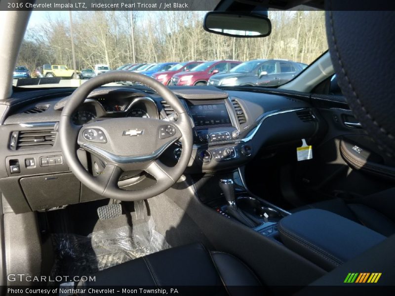 Iridescent Pearl Tricoat / Jet Black 2016 Chevrolet Impala LTZ