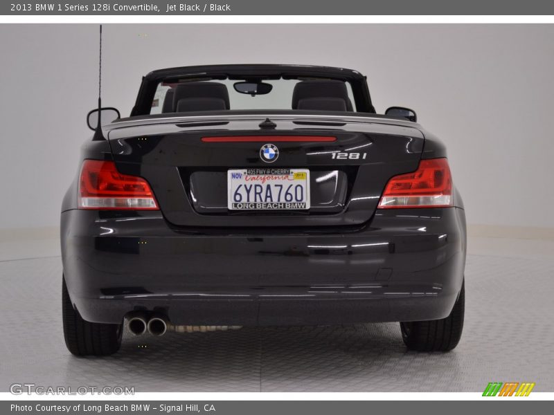 Jet Black / Black 2013 BMW 1 Series 128i Convertible