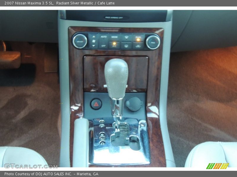 Radiant Silver Metallic / Cafe Latte 2007 Nissan Maxima 3.5 SL