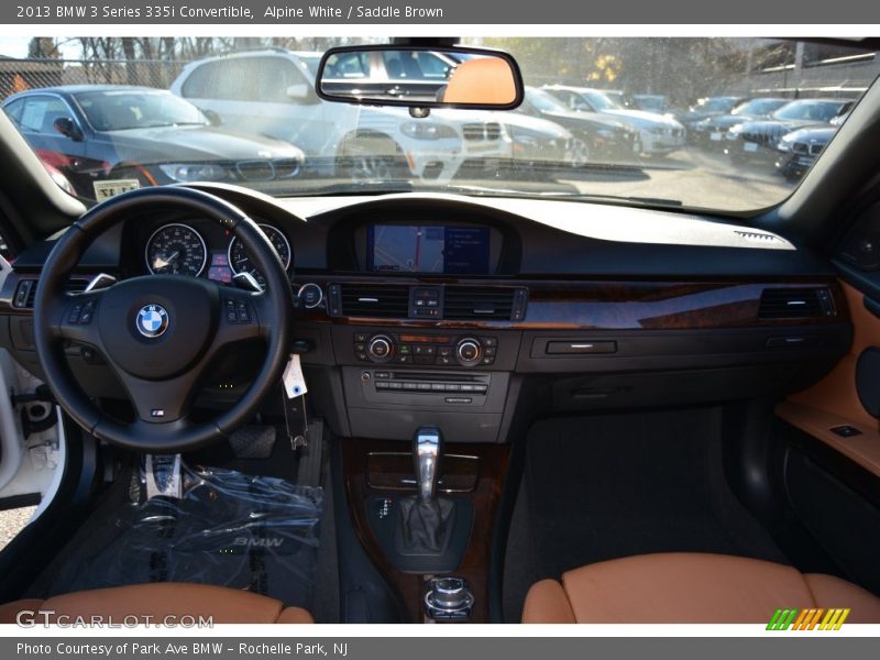 Alpine White / Saddle Brown 2013 BMW 3 Series 335i Convertible